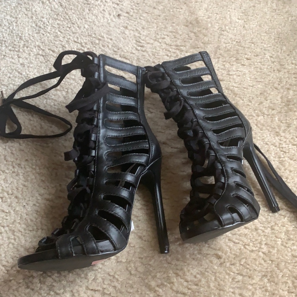 Steve Maden black shoes. - Picture 1 of 6